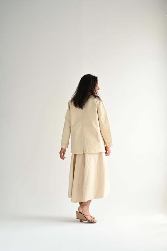  케이시 케이시 데님 자켓 밸리 재킷 에크루 - CASEY CASEY