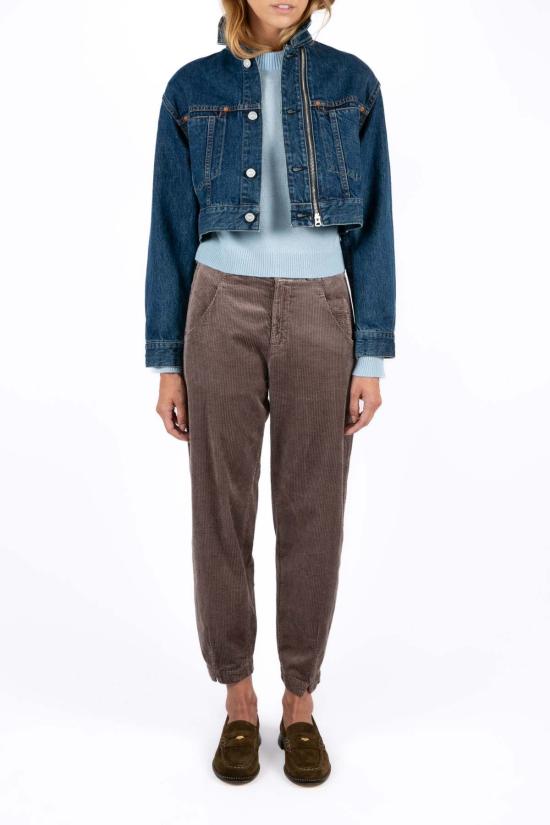  Transit Par Such 스트레이트 팬츠 트랜짓 파 수치 코듀로이 릴렉스드 팬츠 너트