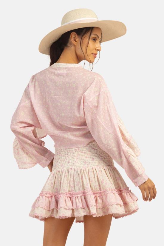  선데이 세인트 트로페즈 블라우스 선데이 생트로페 마고 탑 핑크 - SUNDAY SAINT-TROPEZ