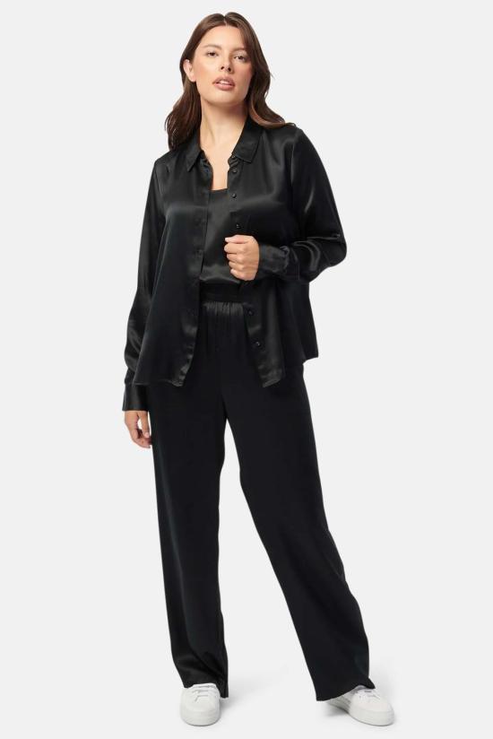  카미 뉴욕 스트레이트 팬츠 Cami Nyc Bleecker 팬츠 블랙 - CAMI NYC