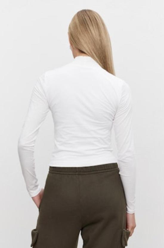  벨벳 바이 그레이엄 앤 스펜서 긴팔 티셔츠 그레이엄 앤 스펜서 나덴 벨벳 롱/슬림 코튼 탑 - VELVET BY GRAHAM & SPENCER