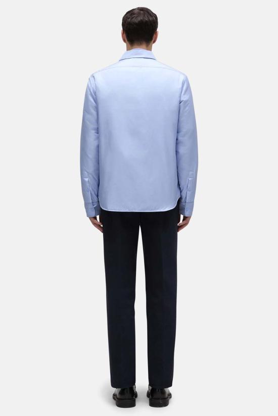  아스페시 긴팔 셔츠 Aspesi 나일론 재킷  스카이 블루 - ASPESI