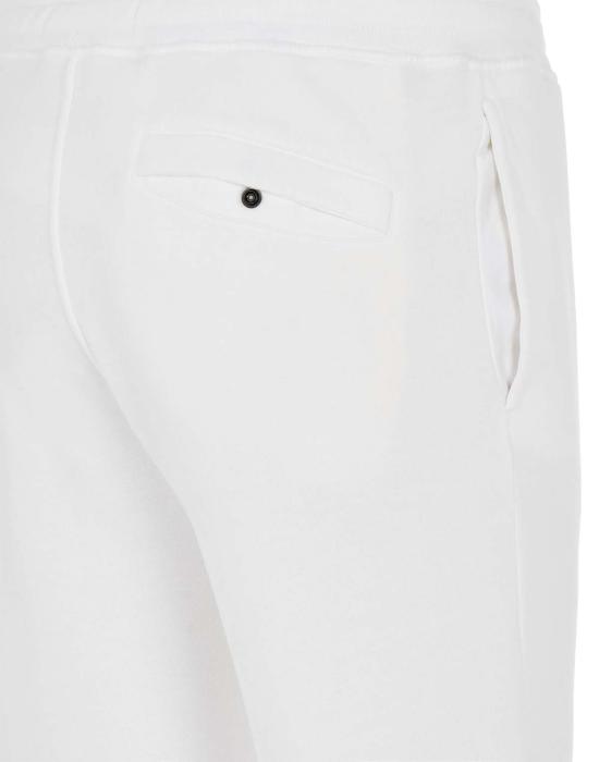  스톤 아일랜드 트레이닝/조거 팬츠 스톤아일랜드 드로스트링 슬림 카고 팬츠 화이트 - STONE ISLAND