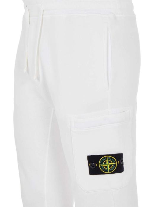 스톤 아일랜드 트레이닝/조거 팬츠 MO751564520 V0001 WHITE - STONE ISLAND