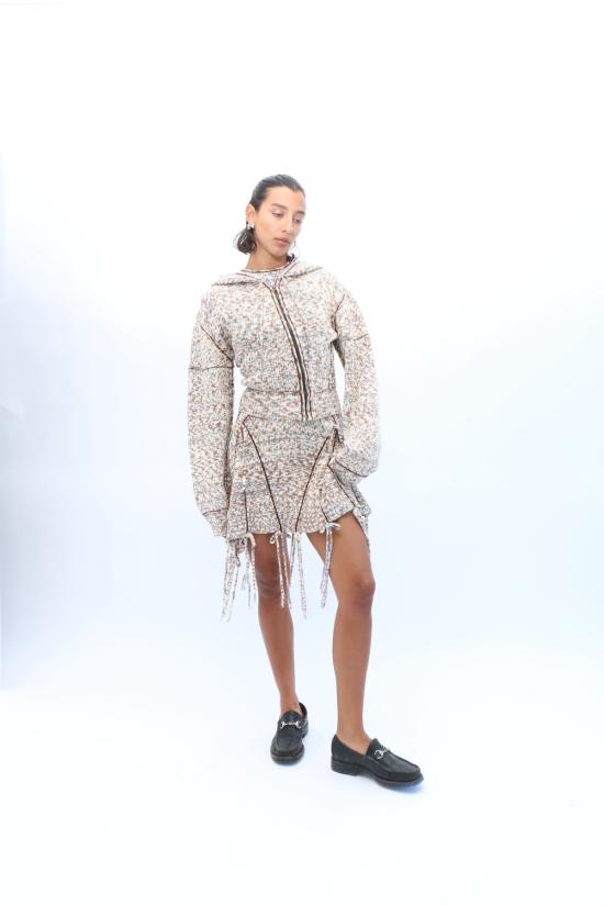  Gabe Gordon 숏 원피스 스페이스 다이드 드레스 스페이스 다이드 - OTHER BRANDS