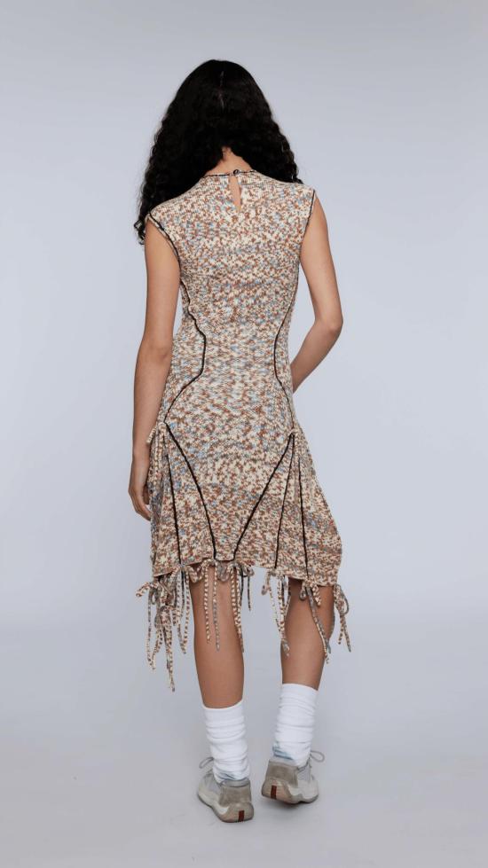  Gabe Gordon 숏 원피스 스페이스 다이드 드레스 스페이스 다이드 - OTHER BRANDS