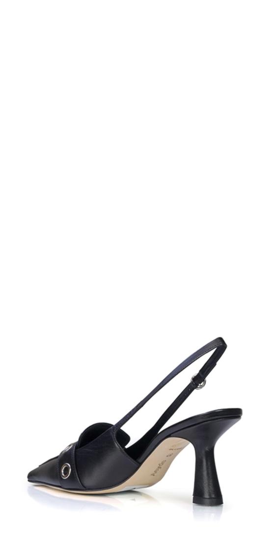  에이드 힐/펌프스 Aeydē Tara 아이릿 슬링백 블랙 - AEYDE