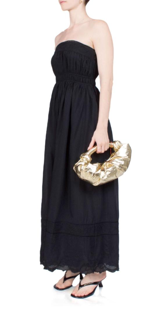  포제 롱 원피스 포세 마일라 스트랩리스 드레스 - POSSE