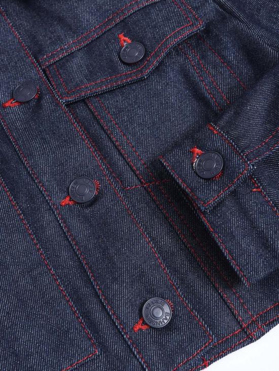  세실리아 반센 데님 자켓 Cecilie Bahnsen 그레이시 재킷 데님 인디고 - CECILIE BAHNSEN