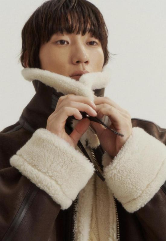  던스트 무스탕 루즈핏 비건 셰어링 재킷 브라운 - DUNST