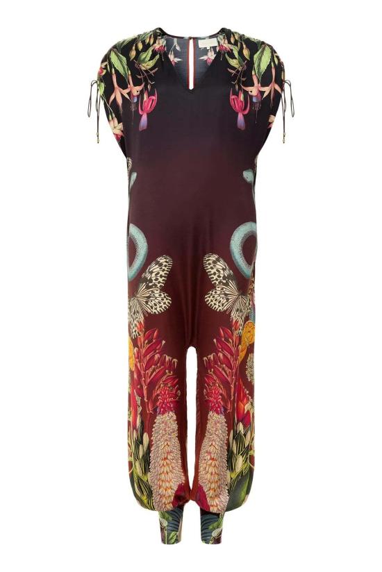  캐롤리나 케이 점프수트 캐롤라이나 K 세라  스네이크 버터플라이 - CAROLINA K