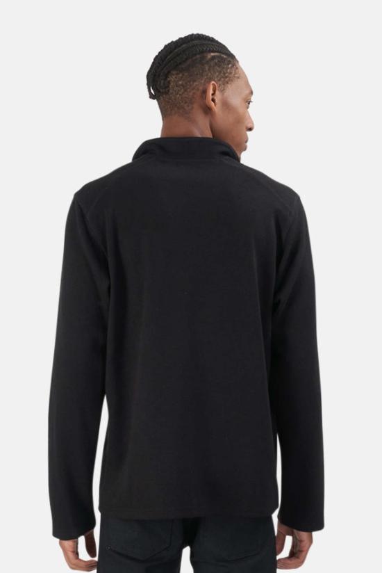  Blue&Cream 폴로 티셔츠 블루&크림 트윌 니트 팝 칼라 블랙 - BLUE&CREAM