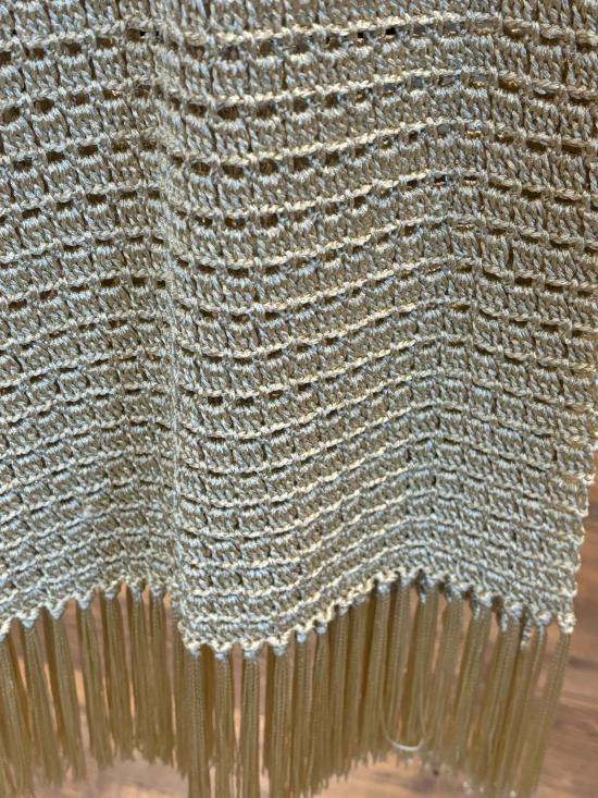  S-Mode 숏 원피스 프린지 샴페인 S 모드 하이넥 드레스 - OTHER BRANDS