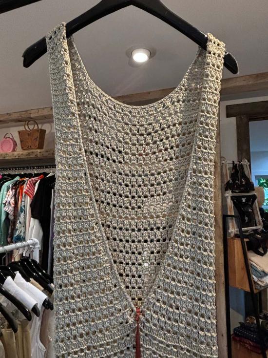  S-Mode 숏 원피스 프린지 샴페인 S 모드 하이넥 드레스 - OTHER BRANDS