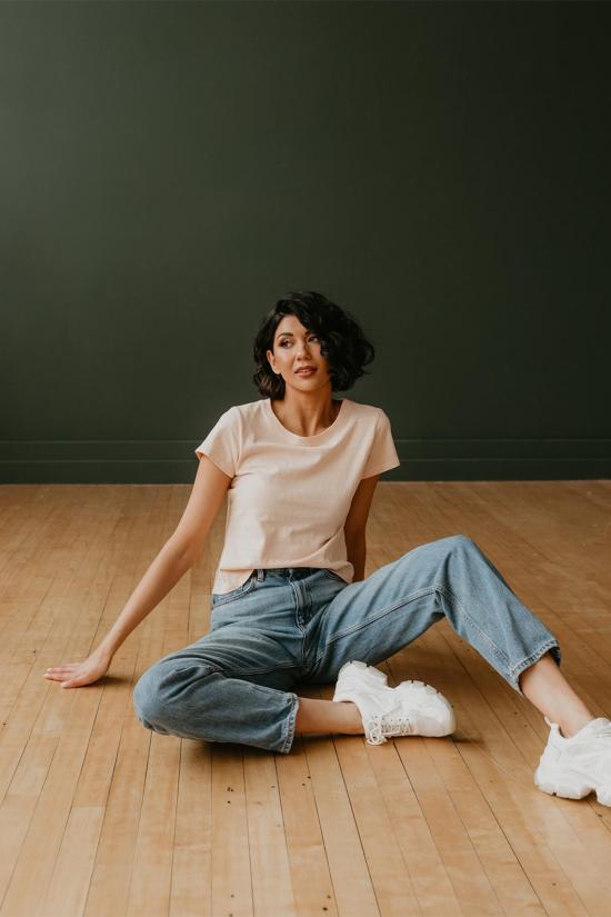  피플 오브 레이저 반팔 티셔츠 People Of Leisure 완벽한 티셔츠 - PEOPLE OF LAISURE