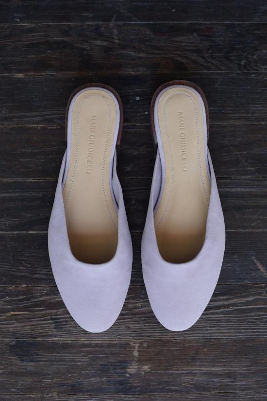  마리 주디첼리 플랫 슈즈 Mari Giudicelli Leblon 뮬 플랫 힐 라벤더 - MARI GIUDICELLI