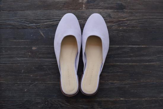  마리 주디첼리 플랫 슈즈 Mari Giudicelli Leblon 뮬 플랫 힐 라벤더 - MARI GIUDICELLI