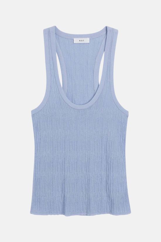  에이엘씨 민소매 티셔츠 A.L.C. 아이리스 파인 코튼 니트 탱크 리오 - A.L.C.
