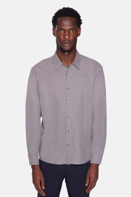  Blue&Cream 긴팔 셔츠 블루&크림 스크라이브너 플란넬  라이트 그레이