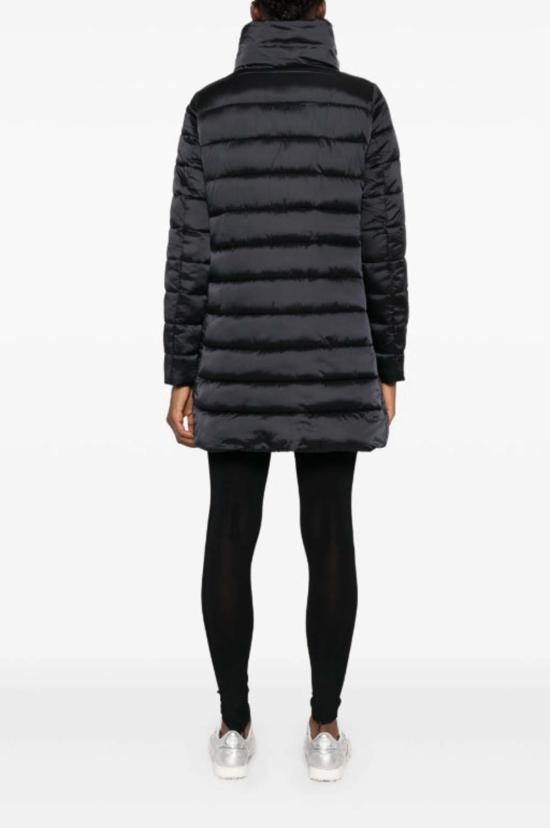  세이브더덕 롱패딩 Save The Duck Lydia 3/4 퍼퍼 코트 블랙 - SAVE THE DUCK