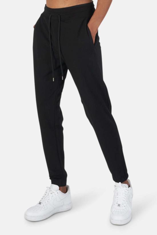  블루&크림 트레이닝/조거 팬츠 레 팬츠 블랙 - BLUE&CREAM