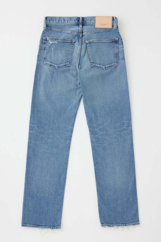  마우지 데님 팬츠 무시 Mv 브레이던턴 스트레이트 블루 - MOUSSY