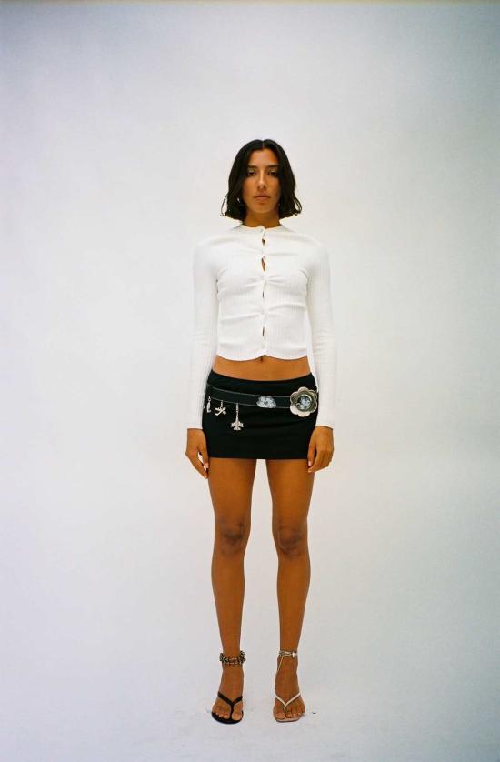  giu giu 가디건 Giu Giu 논나 펄  화이트