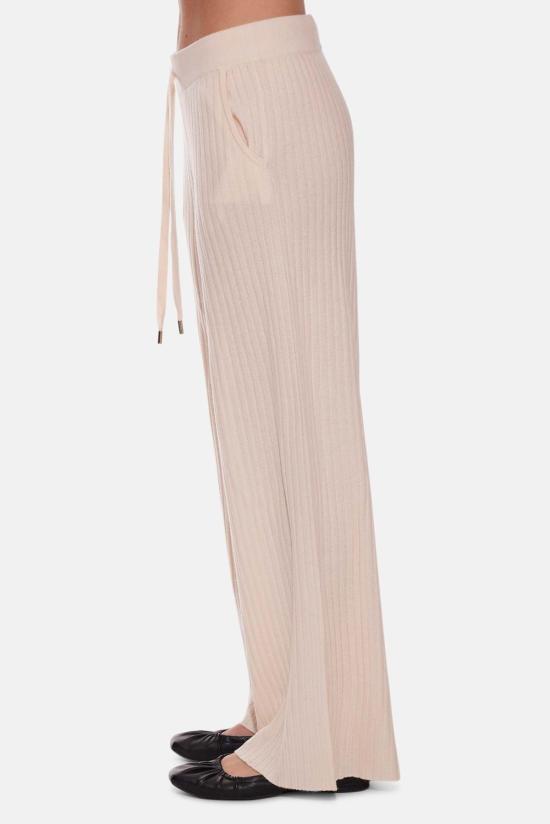  더 타일 클럽 스트레이트 팬츠 타일 클럽 소피 와이드 레그 팬츠 리코타 - THE TILE CLUB