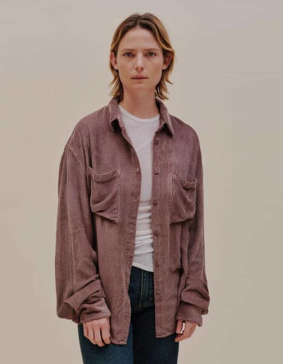  에크하우스 라타 민소매 티셔츠 Eckhaus Latta Ridge 셔츠 Reishi - ECKHAUS LATTA