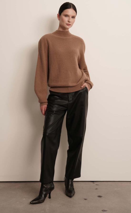  파렌테지 터틀넥 소피아 스웨터 캐멀