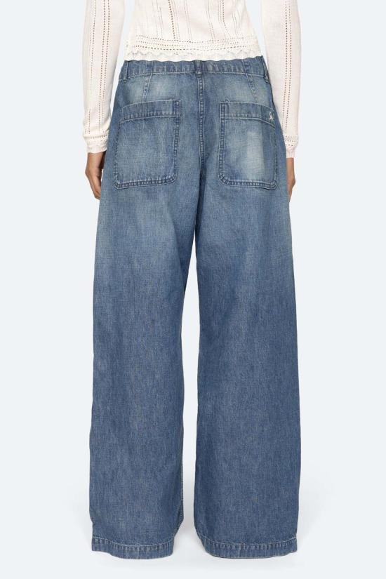  씨뉴욕 데님 팬츠 씨 나이 아마리 진스 블루 - SEA NY