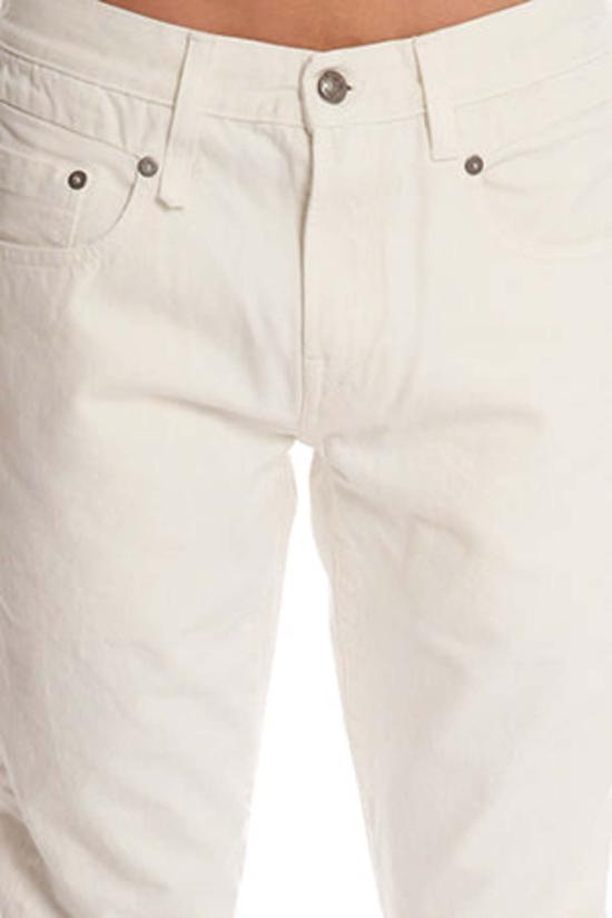  알13 스트레이트 팬츠 R13 보이 진 화이트 - R13