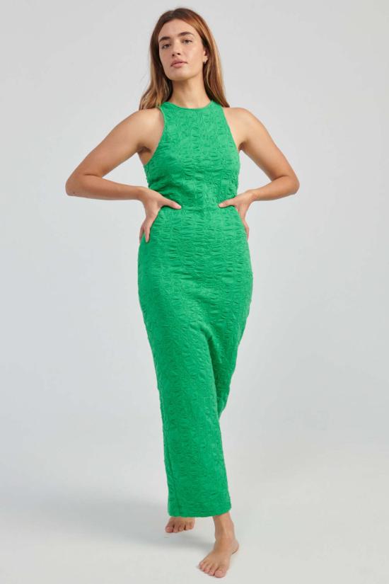  Nomia 숏 원피스 노미아 레이서백 맥시 드레스 제이드