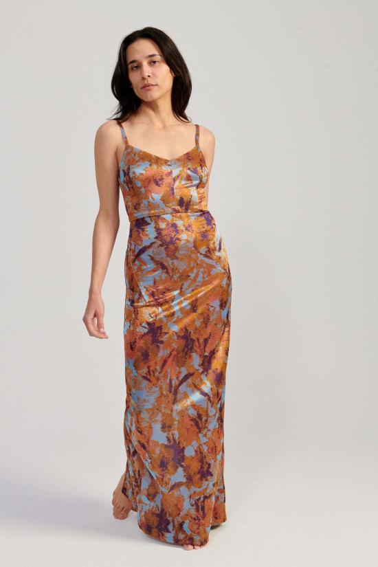  레이첼 코미 롱 원피스 릴라 드레스 프린트 - RACHEL COMEY