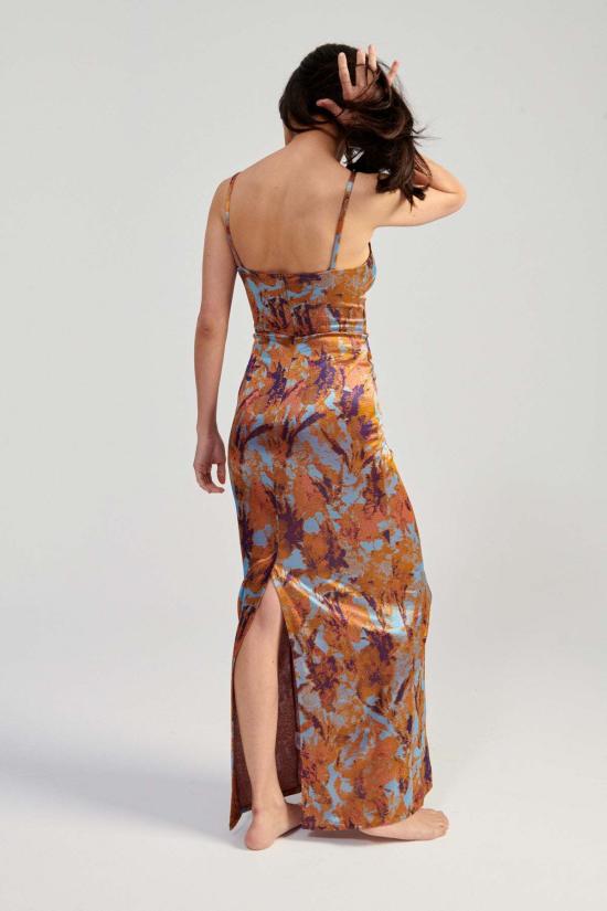  레이첼 코미 롱 원피스 릴라 드레스 프린트 - RACHEL COMEY