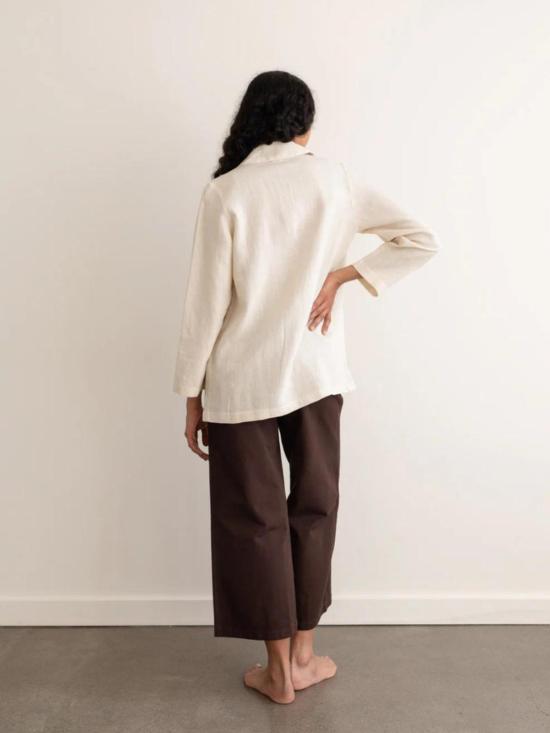  퍼스트 라이트 수트 자켓 First Rite Linen Everyday Blazer 세탁 솔트 - FIRST RITE