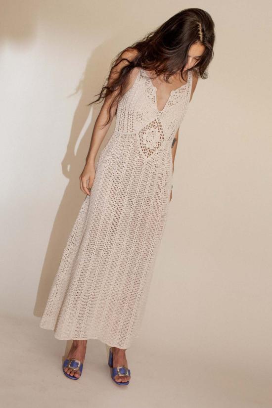  Mozh Mozh 숏 원피스 Mozh 모즈 쉬라즈 미디 드레스 아이보리 - MOZH MOZH