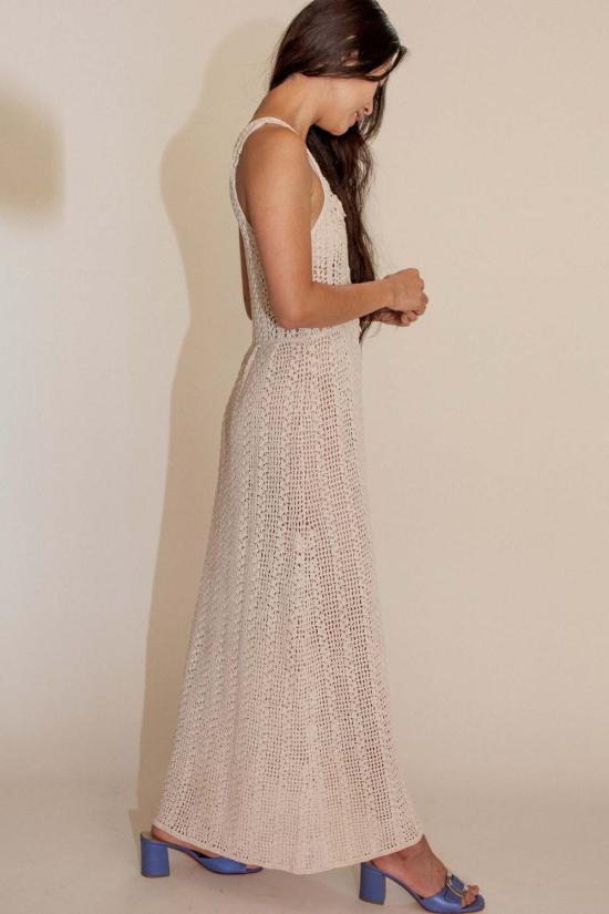  Mozh Mozh 숏 원피스 Mozh 모즈 쉬라즈 미디 드레스 아이보리 - MOZH MOZH