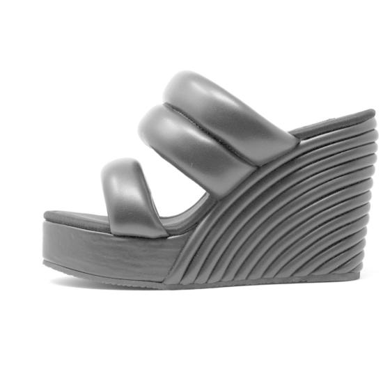  Roam 뮬/슬리퍼 Strata 웨지  블랙 - ROAM