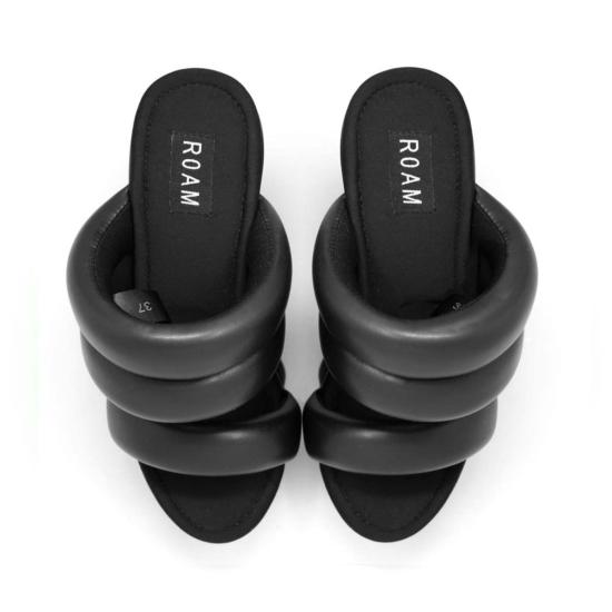  Roam 뮬/슬리퍼 Strata 웨지  블랙 - ROAM