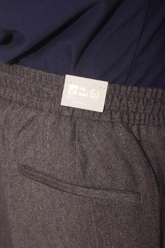  브릴리아1949 스트레이트 팬츠 브릴리아 울 슬림 트라우저 브라운 - BRIGLIA 1949