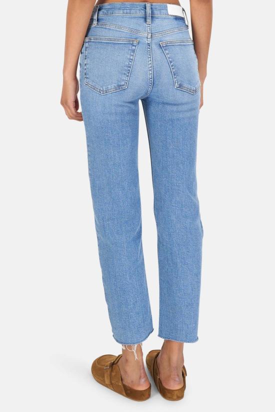  리던 데님 팬츠 Re/Done 70년대 스토브 파이프 파괴 새벽 - RE/DONE