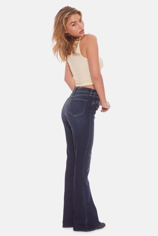  블루&크림 민소매 티셔츠 조 크롭 탱크 비치 옐로우 - BLUE&CREAM