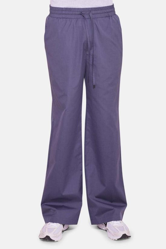  블루&크림 트레이닝/조거 팬츠 팝린 가라테 팬츠 차콜 마이크로 스트라이프