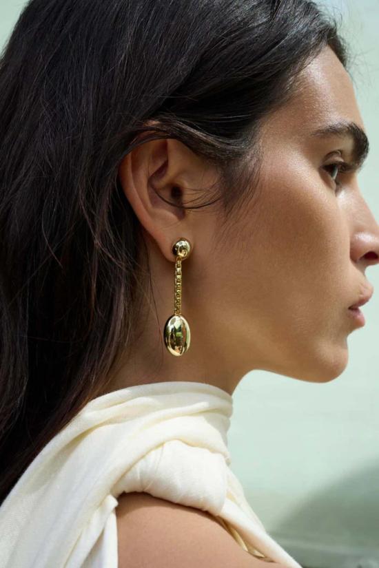  RAGBAG 이어링 래그백 리플렉션 롱