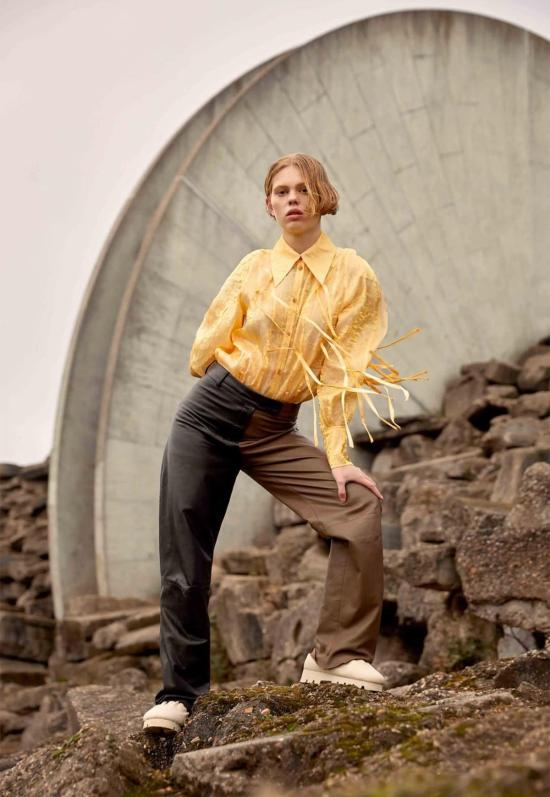  유메유메 로퍼 유메 유메 나와 캠프 로우 슈즈 베이지