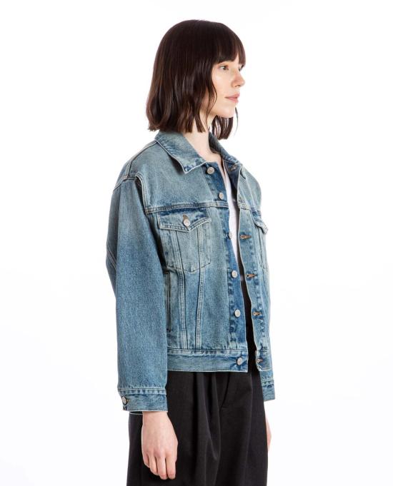  마르지엘라 데님 자켓 메종  데님 스포츠 재킷 미디엄 블루 - MAISON MARGIELA