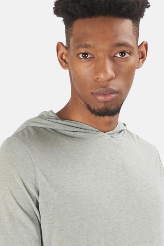  Blue&Cream 후드 티셔츠 블루&크림 66 풀오버 후드티 밀리터리 그린 - BLUE&CREAM