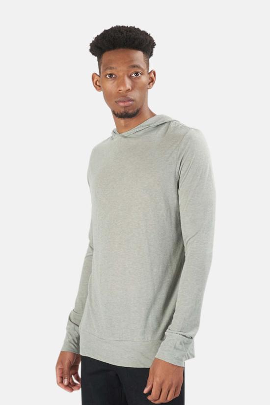  Blue&Cream 후드 티셔츠 블루&크림 66 풀오버 후드티 밀리터리 그린 - BLUE&CREAM