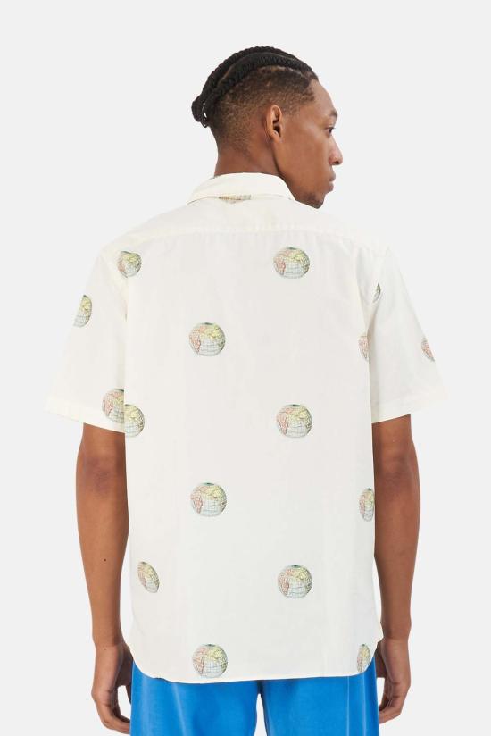  라파즈 반팔 셔츠 La Paz Alegre 프린트  글로브 - LA PAZ